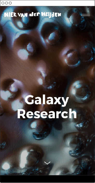 Website screen