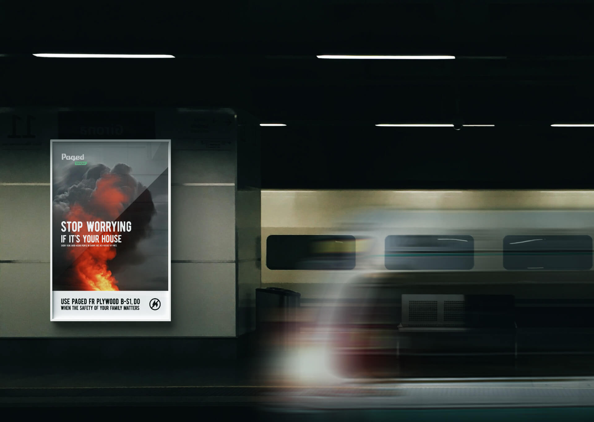 Projekt PAGED Sklejka Fire Retardant