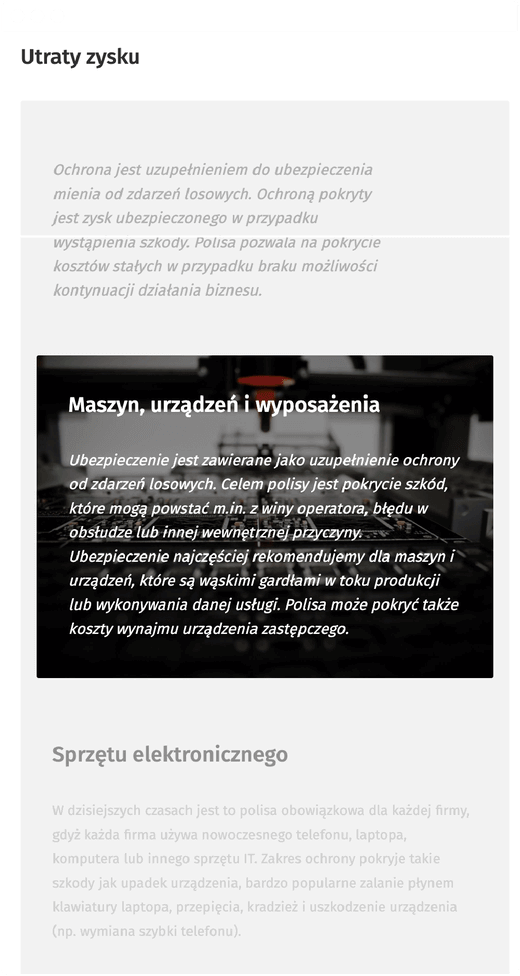 Mockupy strony Xexpert.pl część 3