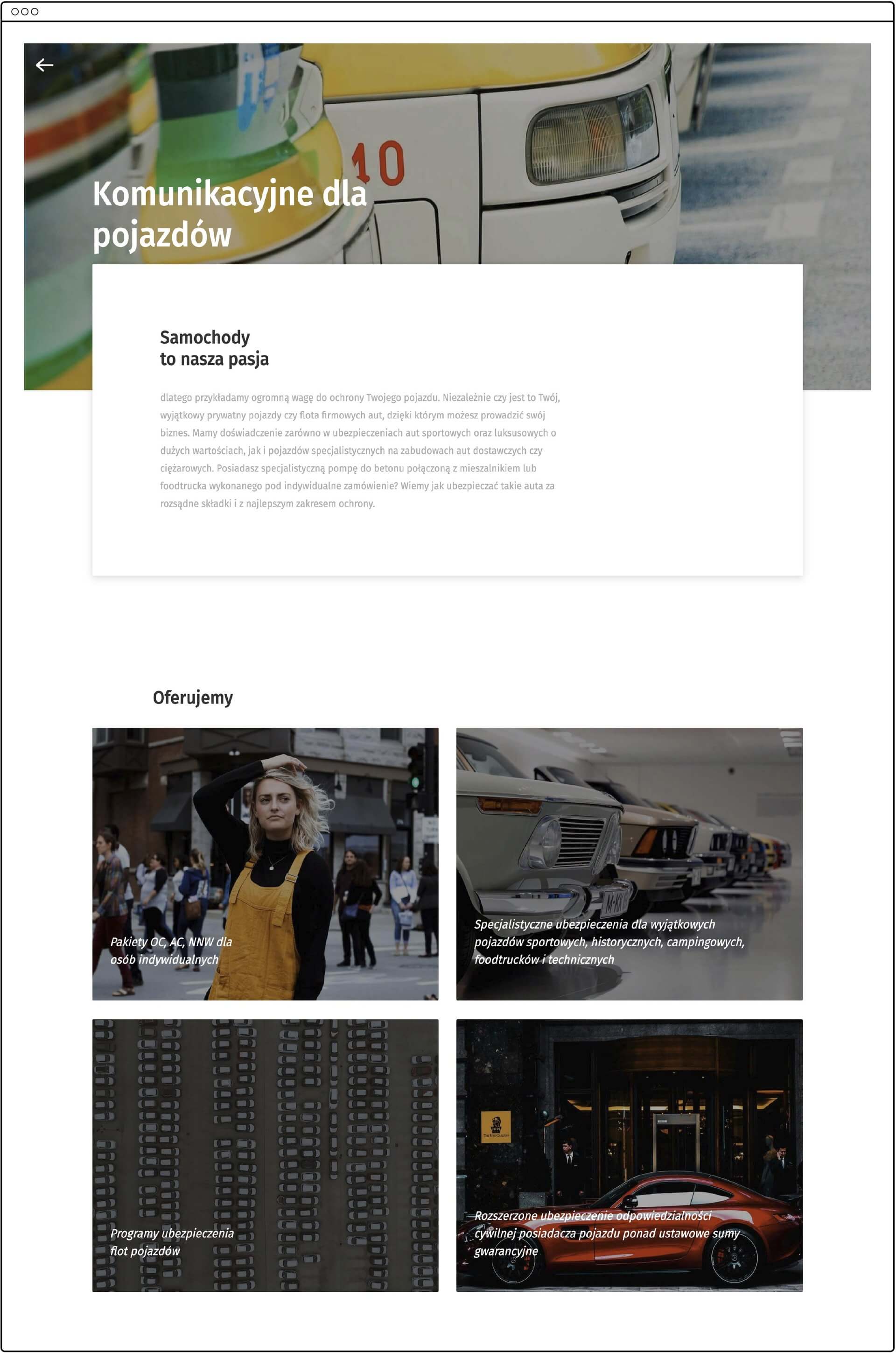 Fragment strony internetowej Xexpert.pl